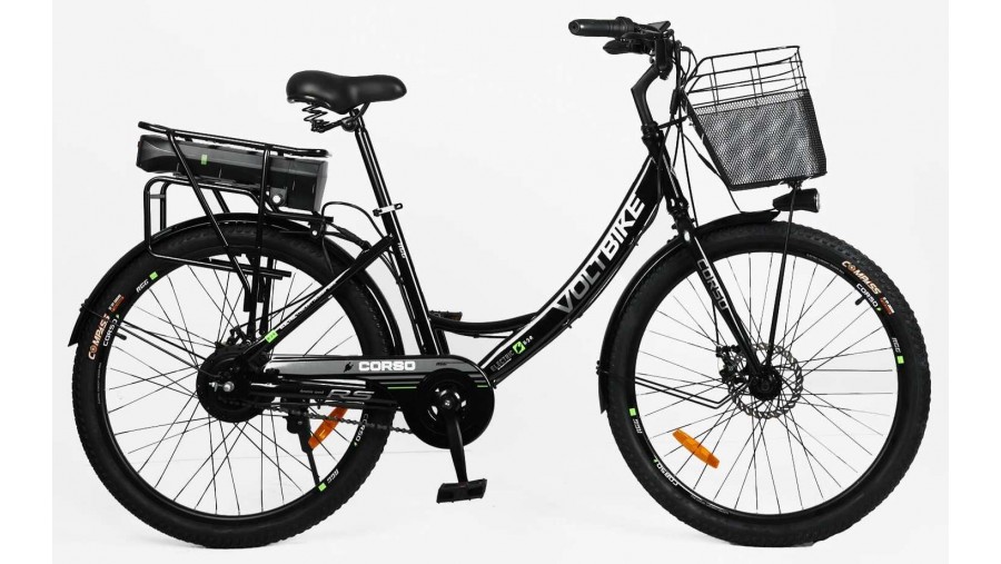 Електровелосипед Corso VOLT BIKE 26" TB-74524 (500W, 36V/13Ah)